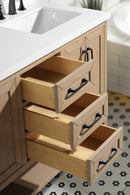 Venice 55" Bathroom Vanity Oak Gray Finish