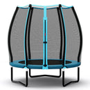55 Inch Trampoline for Kids Toddler Mini Trampoline with Safety Enclosure Net-Blue by LJGDeals