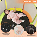 55" Kids Trampoline Gift for for 3-6 Years Old Boys and Girls