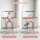 55" Kids Trampoline Gift for for 3-6 Years Old Boys and Girls