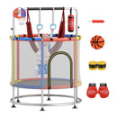 55" Kids Trampoline Gift for for 3-6 Years Old Boys and Girls