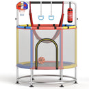 55" Kids Trampoline Gift for for 3-6 Years Old Boys and Girls