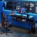 55 x 24 inch Computer Desk with Power Outlets and USB Ports by LJGDeals