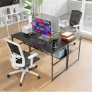 55 x 24 inch Computer Desk with Power Outlets and USB Ports