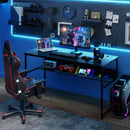 55 x 24 inch Computer Desk with Power Outlets and USB Ports by LJGDeals