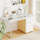 58 Inch x 28 Inch Universal Tabletop for Standard and Standing Desk Frame by LJGDeals