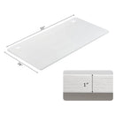 58 Inch x 28 Inch Universal Tabletop for Standard and Standing Desk Frame by LJGDeals