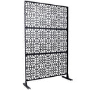 Outdoor & Indoor Metal Freestanding Decorative Privacy Screen by HouseOfZazla