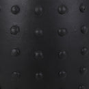Outdoor End Table With Outstanding Studded Design - Matte Black