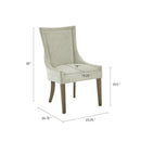 Ultra - Elegant Dining Side Chair (Set of 2) by HouseOfZazla