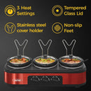 Triple Slow Cooker, Buffet Food Warmer