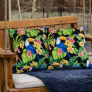 2 Pack Outdoor Pillow Covers - Water-Repellent - 18x18 Inch