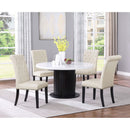 Sherry - 5 Piece Round Dining Table Set by HouseOfZazla