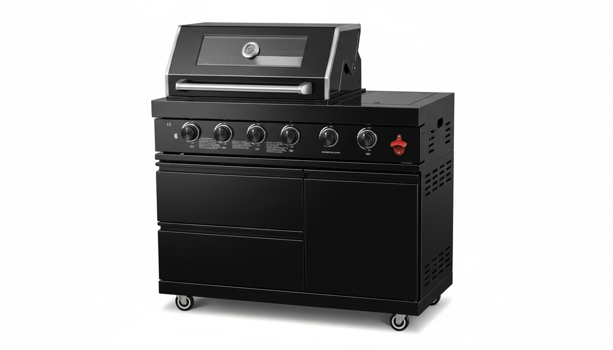 46-Inch Stainless Steel Outdoor BBQ Grill, photo 7 of 7