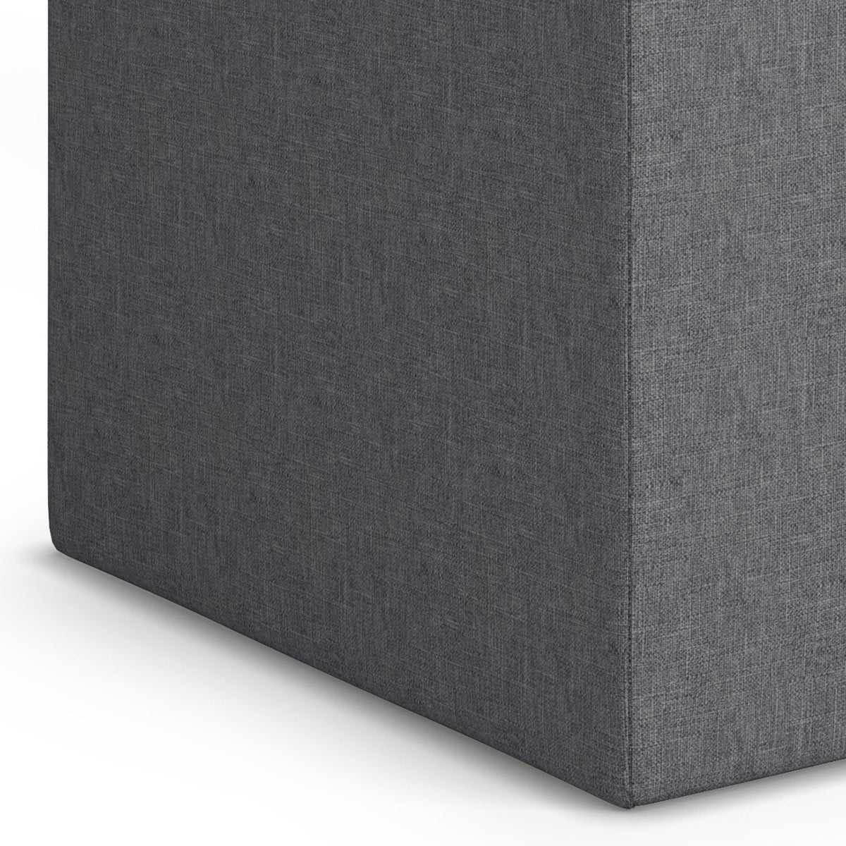 Rockwood - Upholstered Cube Storage Ottoman With Tray, photo 36 of 40