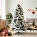 Snowy Frosted Artificial Christmas Tree