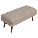 Puffer Bench - Beige by HouseOfZazla