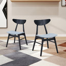 Wooden Dining Chairs Set of 2