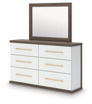 Kendanport - Six Drawer Dresser by Unique Piece Furniture