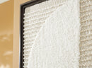 Bachard - Wall Decor - Tan / White