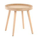 Pebble - Mid-Century Modern Side Table Set - Natural by HouseOfZazla