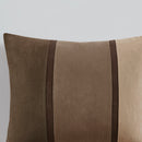 7 Piece Faux Suede Comforter Set