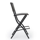 Outdoor Wicker Barstools Faux Rattan Patio Bar Stools - Set of 2 by HouseOfZazla