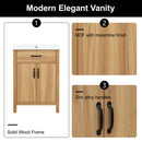 48" Bathroom Vanity with Solid Wood Frame