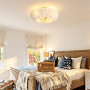 20" Feather-Dressed Caged Ceiling Fan with Remote and Light by HouseOfZazla