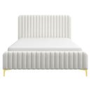 Valery - Upholstered Platform Bed by HouseOfZazla