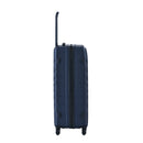 3 Piece Luggage Sets ABS Lightweight Suitcase with Two Hooks, Spinner Wheels, TSA Lock, (20/24/28) Navy
