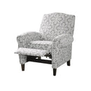 Kirby Transitional Push Back Recliner Chair