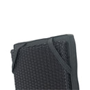 7 Piece Outdoor Patio Wicker Dining Set Patio With Adjustable Backrest Black Wicker + Dark Grey Cushion