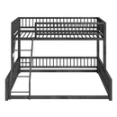 Bunk Bed With Ladder And Safety Guardrails by HouseOfZazla