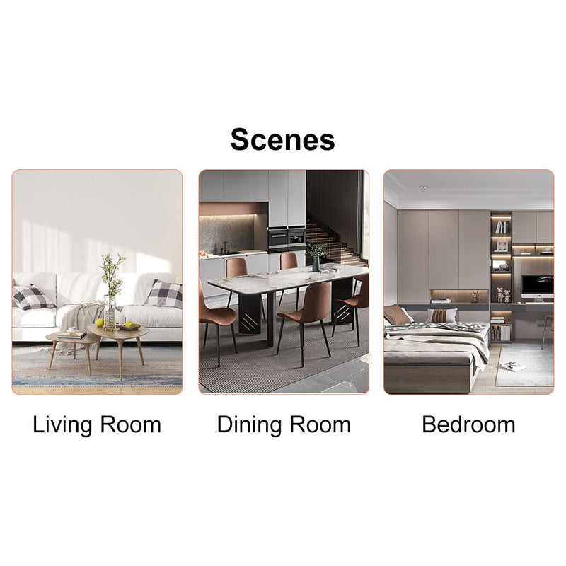 8 piece set of black armless dining chairs brings a touch of elegance and mystery to the dining area with its deep black tone,The grid and buckle design of the back add a vintage yet fashionable touch