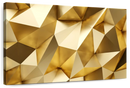 Golden Abstract Wall Art