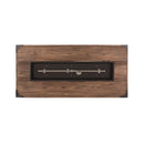 Alora 56" Outdoor 50K BTU Wood Pattern Rectangle Gas Burning Fire Pit (SAK43681)