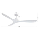 56" Eon Modern Reversible Ceiling Fan with Remote Control