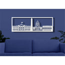 Washington DC Metal Wall Art