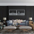 Washington DC Metal Wall Art