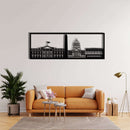 Washington DC Metal Wall Art