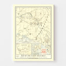 Vintage Yukon Gold Belt Map 1897