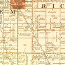 Vintage Map of McCook County, South Dakota 1900