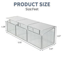 Polycarbonate Greenhouse For Outdoors In Winter - Silver by HouseOfZazla