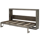 Murphy Bed With LED Light, Foldable Wall Bed Cabinet by HouseOfZazla
