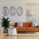 Faces Metal Wall Art