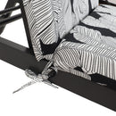 2 Piece Chaise Lounge Chair Cushion Set With Ties by HouseOfZazla