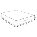 Montlake 14-inch Twin Cool Firm Memory Foam Hybrid Mattress