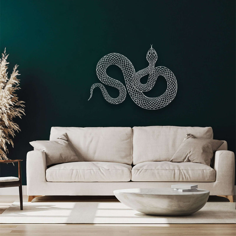 Snake Metal Wall Art