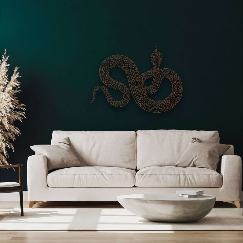 Snake Metal Wall Art